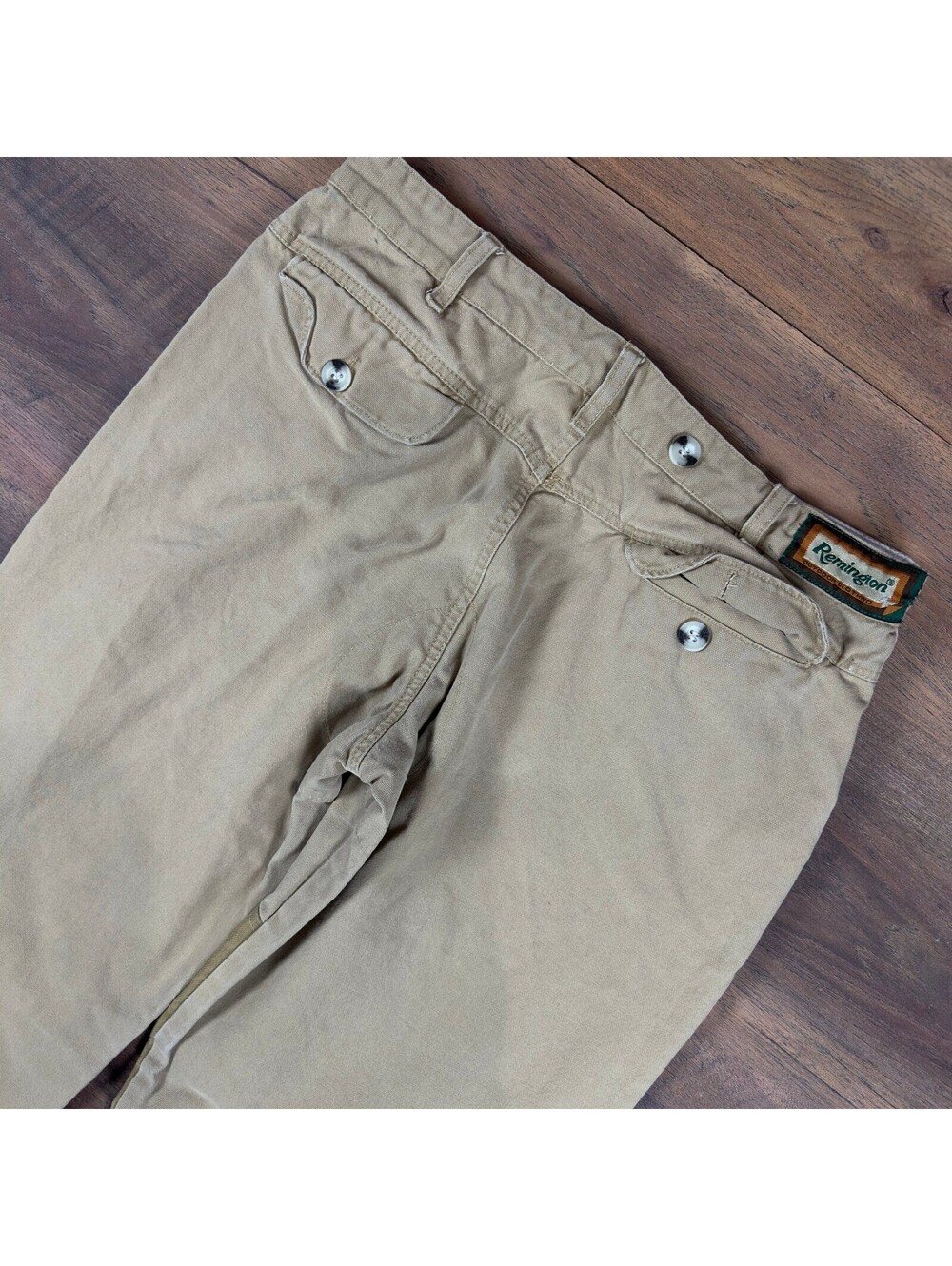 Vintage Remington Brush Pants Mens 32x30 Tan Olive Hunting